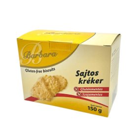 Barbara Sajtos Kréker 150g gluténmentes, szójamentes
