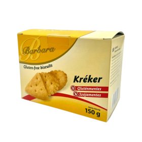 Barbara Sós Kréker 150g, gluténmentes, szójamentes