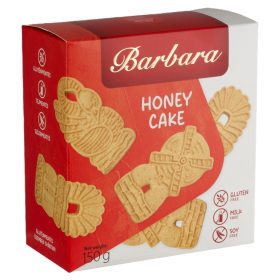   Barbara Mézes Jellegű Teasütemény 150g gluténmentes, tejmentes, szójamentes