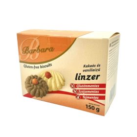   Barbara Kakaós és Vaníliaízű Linzer 150g gluténmentes, tejmentes, szójamentes