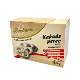   Barbara Kakaós Perec Omlós Teasütemény 150g, gluténmentes, tejmentes, szójamentes