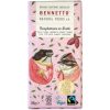 Bennetto BIO 60% Étcsokoládé Málnás 80g
