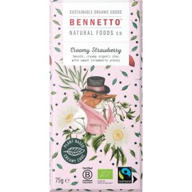 Bennetto BIO Mylk - Creamy Eper 75g
