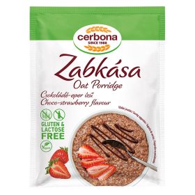   Cerbona glutén- és laktózmentes csokoládés-epres zabkása