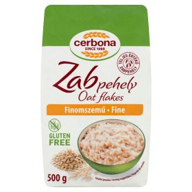 Cerbona Gluténmentes Finomszemű Zabpehely, 500g