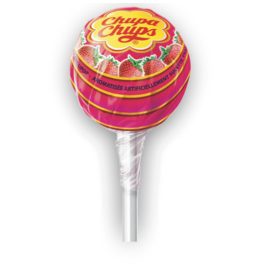 Chupa Chups eper ízű nyalóka 12g