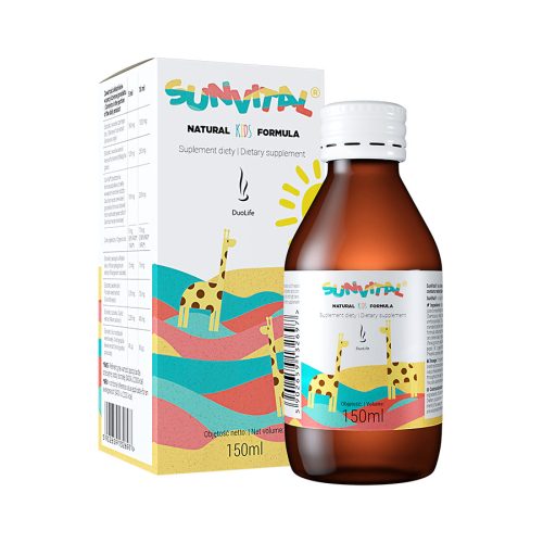 DuoLife SunVital - Natural KIDS Formula folyékony étrendkiegészítő