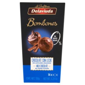   Delaviuda tejcsokoládé bonbon édesítőszerrel hozzáadott cukor nélkül 150 g