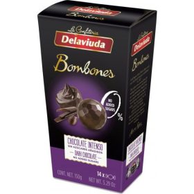   Delaviuda Étcsokoládé Bonbon édesítőszerrel hozzáadott cukor nélkül 150 g