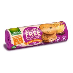 Gullon Gluténmentes keksz zabbal és naranccsal 180