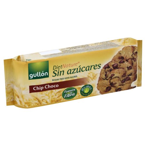 Gullon Chip Choco csokidarabos cukormentes keksz 125 gr