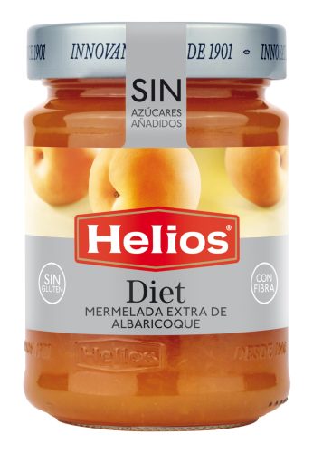 Helios extradzsem Sárgabarack édesítőszerrel 280g