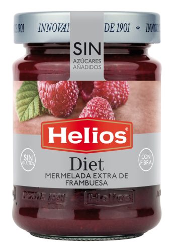 Helios extradzsem Málna édesítőszerrel 280g