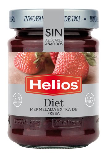 Helios extradzsem Eper édesítőszerrel 280g