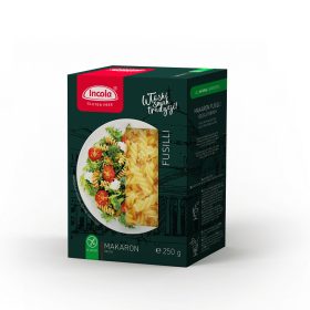 Incola Gluténmentes, Vegán Fusilli tészta 250g