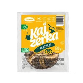 Incola Gluténmentes Császárzsemle mákkal 120g