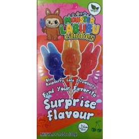 Monster Labubu keménycukor nyalóka 30g