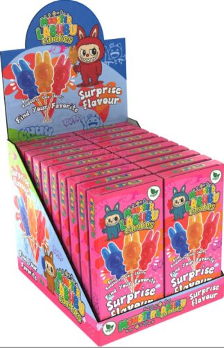 Monster Labubu keménycukor nyalóka 30g