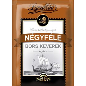 Lucullus négy féle bors 15g egész