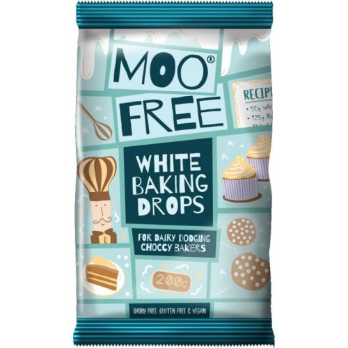 Moo Free Fehér csokoládé sütő pasztilla (vegán) 100 g