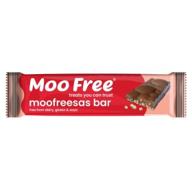   MOO FREE Bubble Moofreesas Tejmentes Csokoládé szelet Ropogós Rizzsel 35g