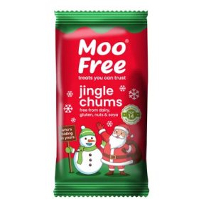   Moo Free vegán, gluténmentes Jingle Chums csokoládé szelet 15 g