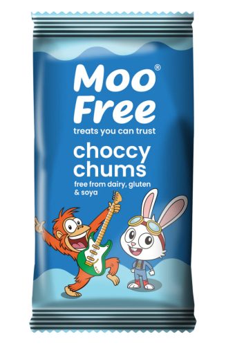Moo Free Choccy Chums csokoládé szelet - vegán, gluténmentes 20g