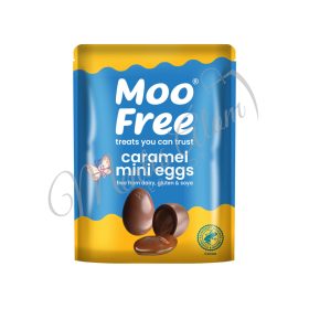  Moo Free Húsvéti csokoládé tojások karamellel töltve (vegán, gluténmentes) 88 g