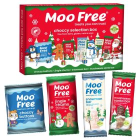 Moo Free Selection Box gluténmentes, vegán 10g