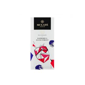   Mulate Premium - Tejcsokoládé liofilizált Málnával és Feketeribizlivel 90g