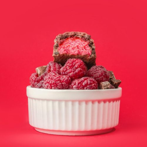 RiceUP! Kollagénes Fehérje szelet, málna ízű, 50g