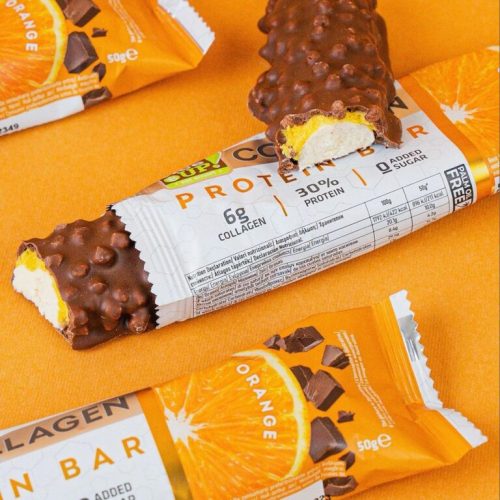 RiceUP! Kollagénes Fehérje szelet, narancs ízű, 50g