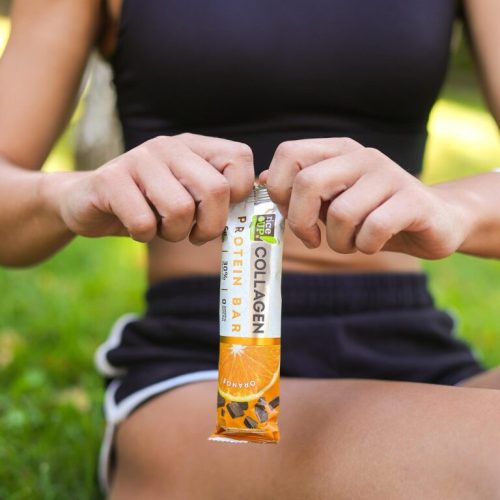 RiceUP! Kollagénes Fehérje szelet, narancs ízű, 50g