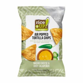   Rice Up gluténmentes tortilla chips nacho sajt és jalapeño ízesítéssel 60 g