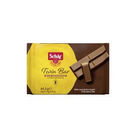Schär Twin Bar - Csokoládéval borított keksz pár 64,5G