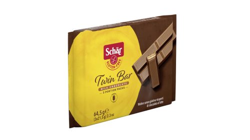 Schär Twin Bar - Csokoládéval borított keksz pár 64,5G