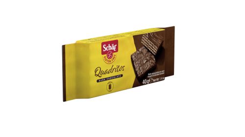 Schär Quadritos gluténmentes kakaós ostya 40 gr