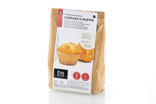 Silicomart I78 Cupcake & Muffin vanília gluténmentes liszt mix 400g