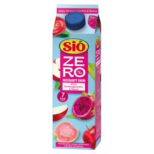 Sió Zero Alma-Sárkánygyümölcs Gyümölcsital 1l