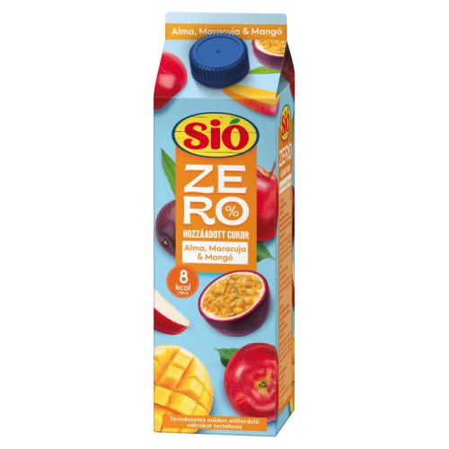 Sió Zero Alma-maracuja Gyümölcsital 1l