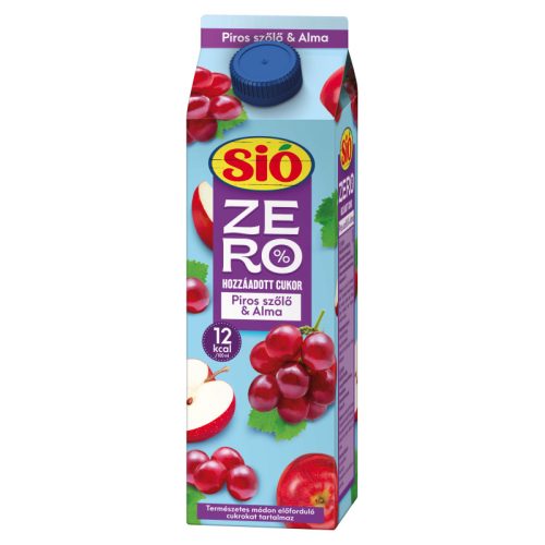 Sió Zero Pirosszőlő-alma Gyümölcsital 1l