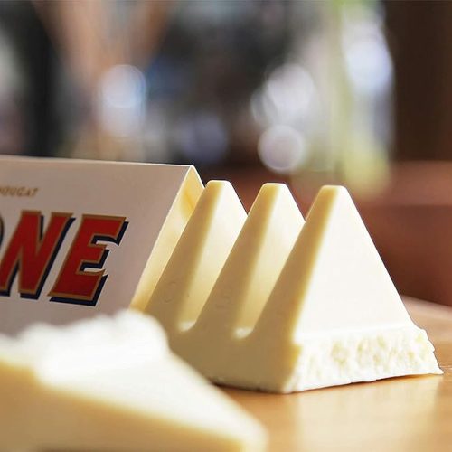 Toblerone fehércsokoládé mézzel és mandulával 100g