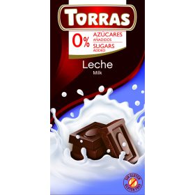   Torras gluténmentes tejcsokoládé hozzáadott cukor nélkül 75g