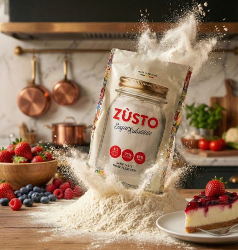 Zusto Gourmet cukorhelyettesítő 300 g – 1:1 cukorhelyettesítő